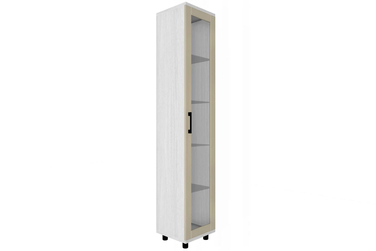 Гостиная Грейс комплект 4 (Снежный Ясень/Кашемир Матовый) — Мебель-центр Озерцо