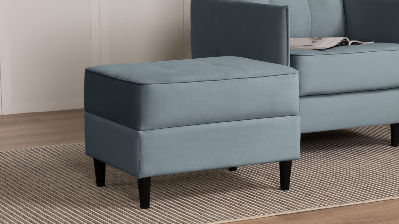 Пуф Amani Pro, Тк. Тк. Sky Velvet 18 53x68 — купить в Озерце