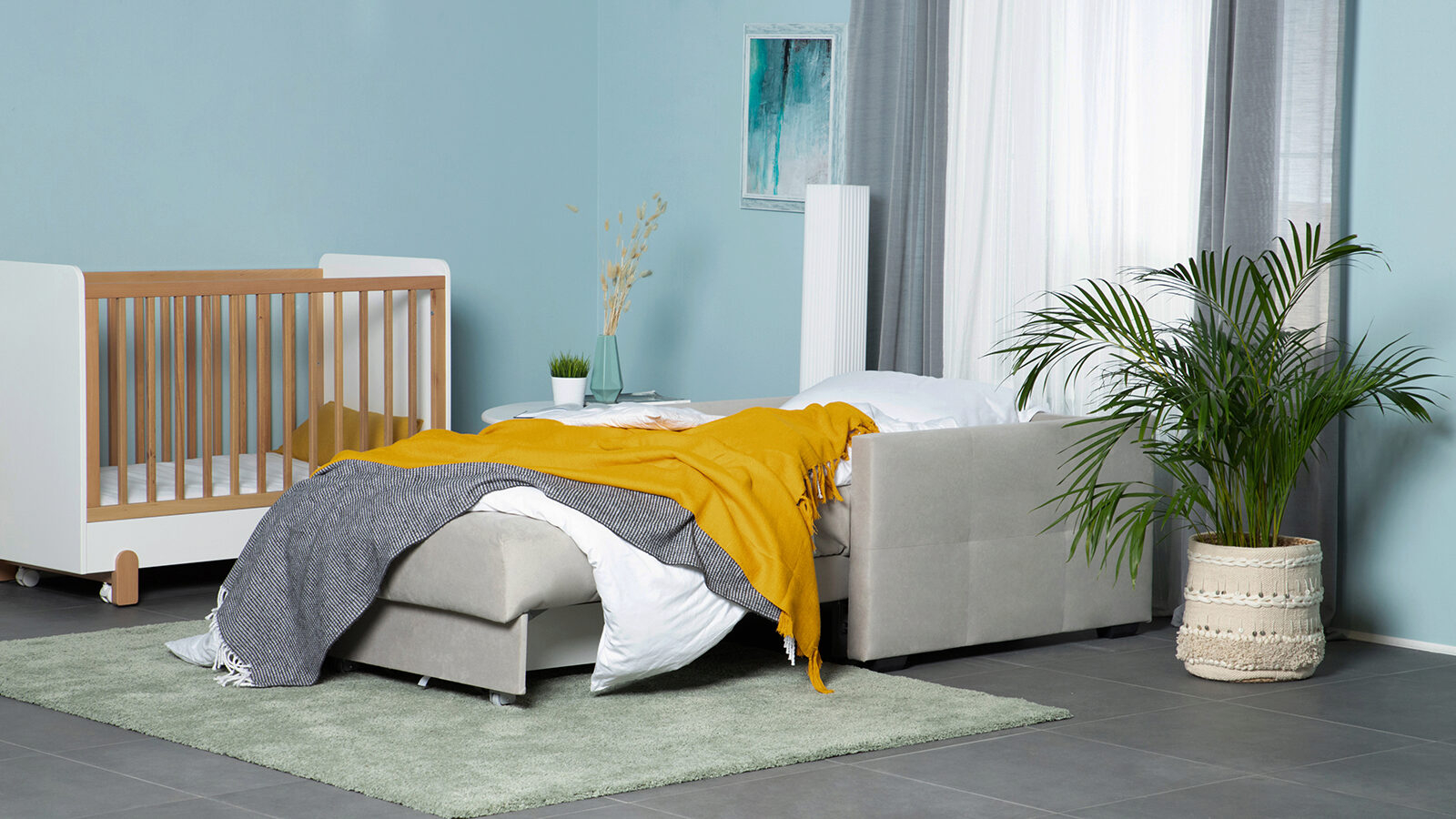 Кресло-кровать Carina Nova Casanova Grey 80x205 — купить в Озерце