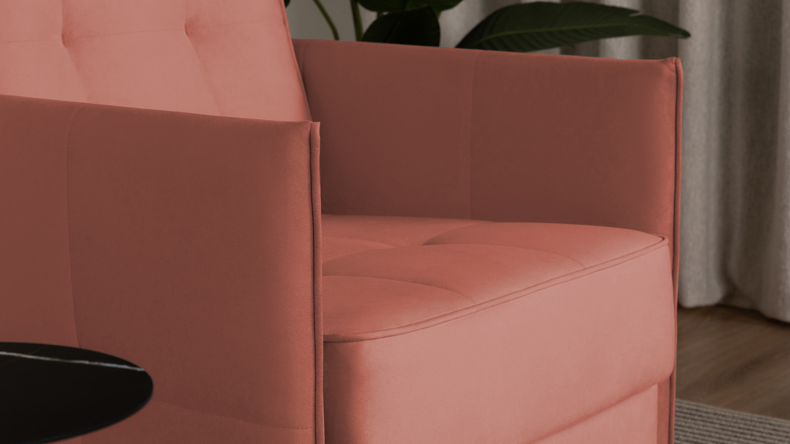 Кресло Amani Pro, Тк. Casanova Marsala (подлокотник: 5 см) 73.5x89 — купить в Озерце