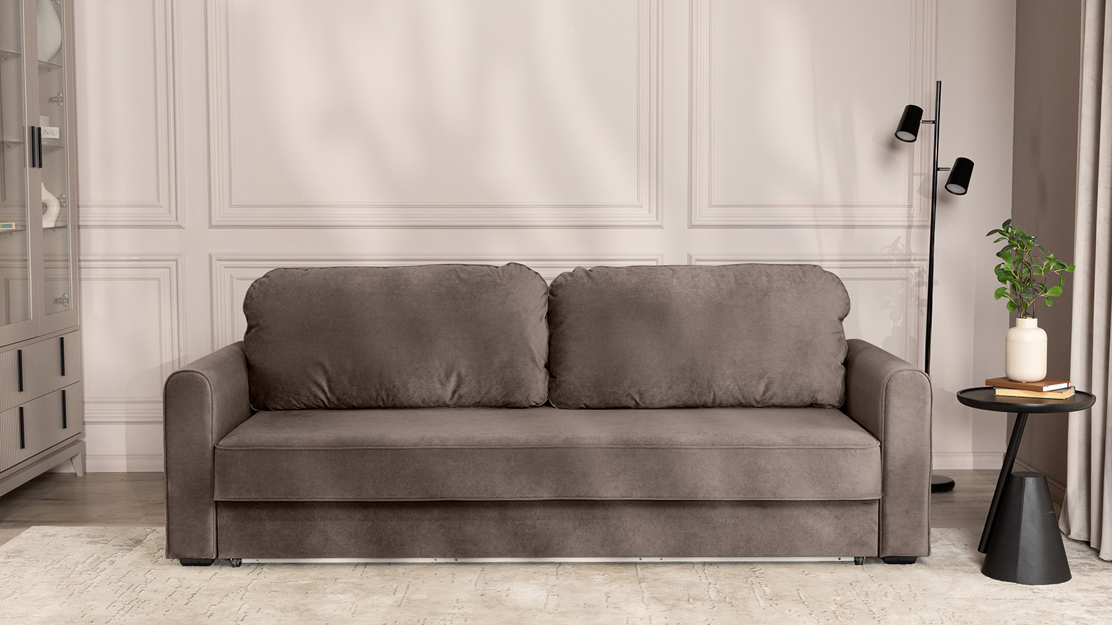 Диван -кровать Magni ткань Sky Velvet 02 96x233 — купить в Озерце