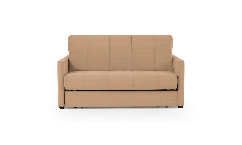 Диван -кровать Carina Pro, ткань Casanova Beige, (жесткость спального места: средняя) 117x156 — купить в Озерце
