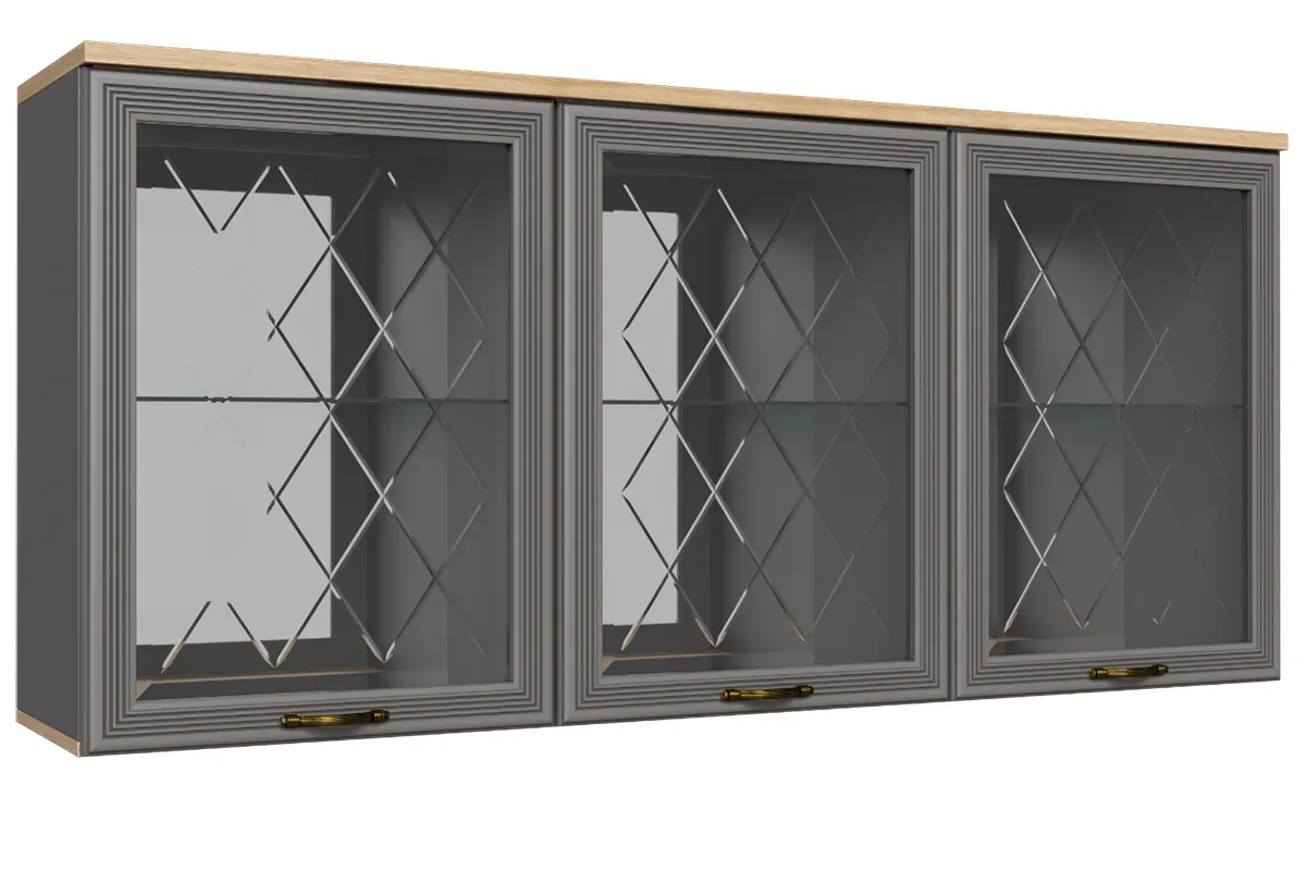 Гостиная Карина-6 (Гикори Джексон Светлый/Серый Оникс) — Мебель-центр Озерцо