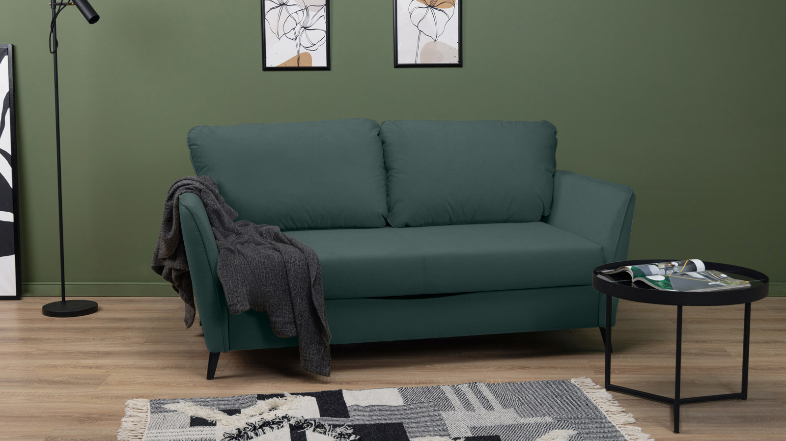 Диван Laguna Mini, ткань Casanova Seawave 144x201 — купить в Озерце