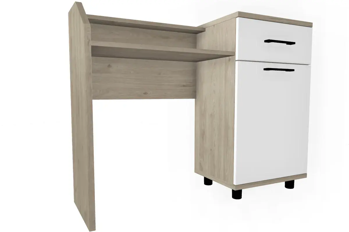 Спальня Грейс комплект 3 (Гикори Джексон Светлый/Белый Бриллиант Глянцевый) - купить в Озерце