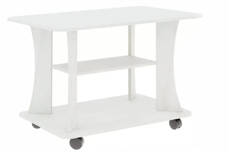 Стол журнальный 51-21 (Белый) — Мебель-центр Озерцо