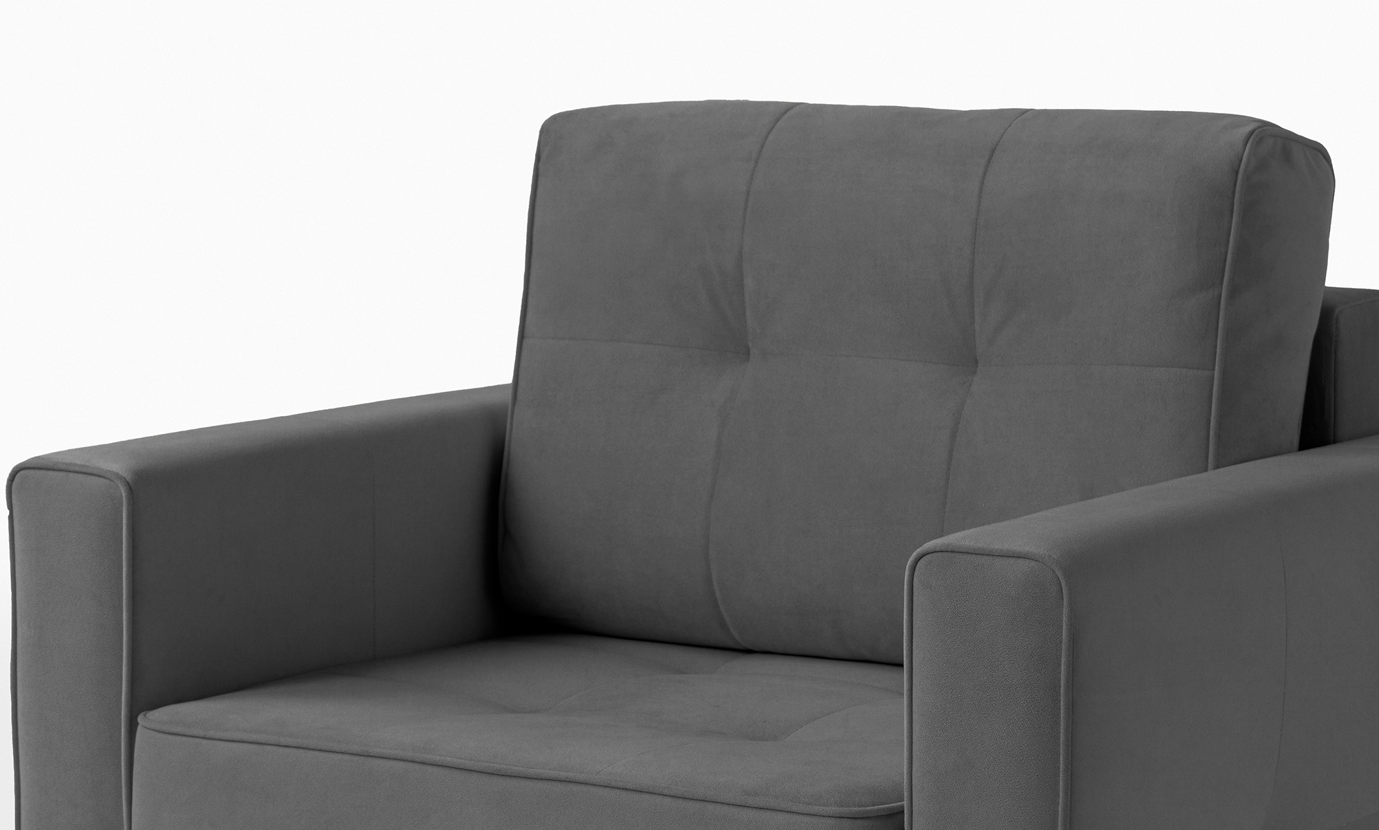 Кресло -кровать Amani Pro, ткань Sky Velvet 16 (подлокотник: 15 см) — купить в Озерце
