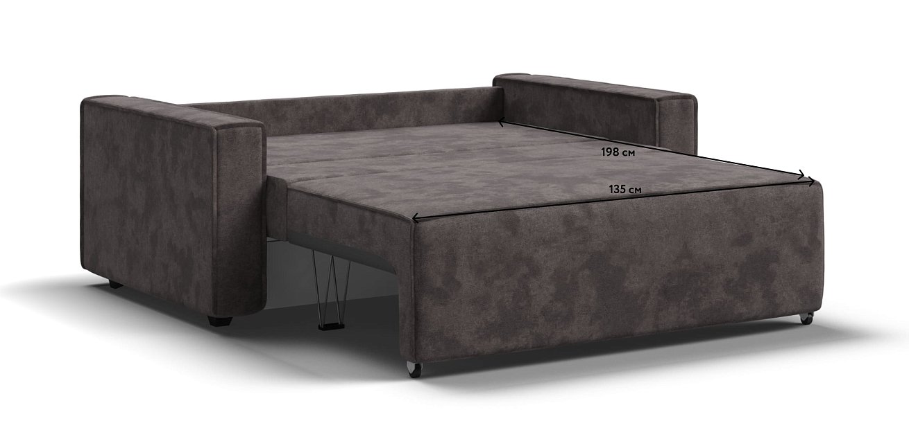 Диван NORD Compact велюр Alkantara серый — купить в Озерце