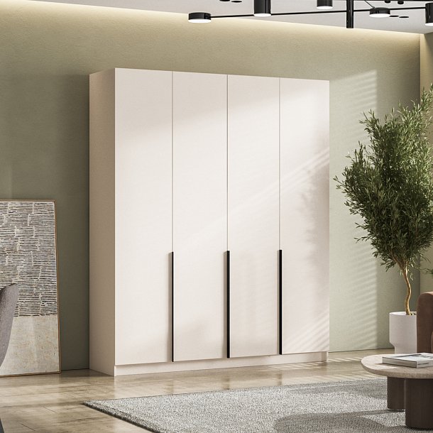 Рим 180 шкаф распашной 4Д Кашемир в мебель-центре Озерцо