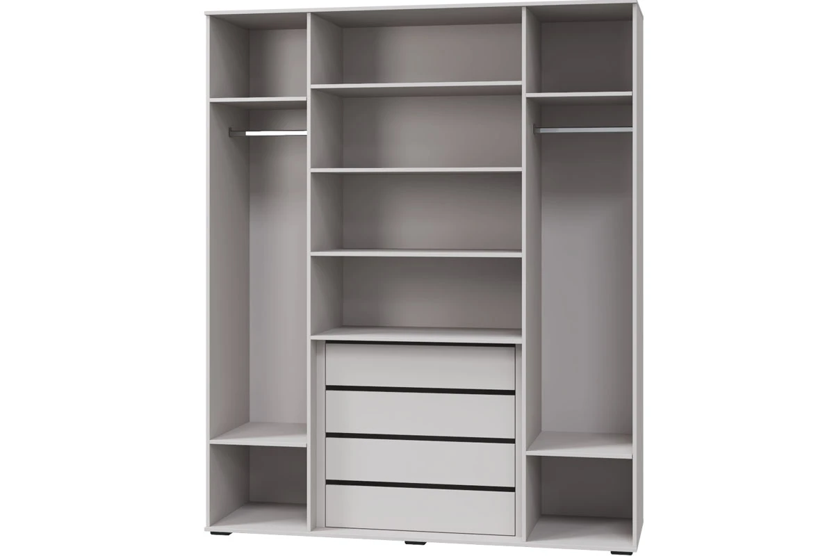 Шкаф Кашемир 4-х дв. (Кашемир/Сантьяго) в мебель-центре Озерцо