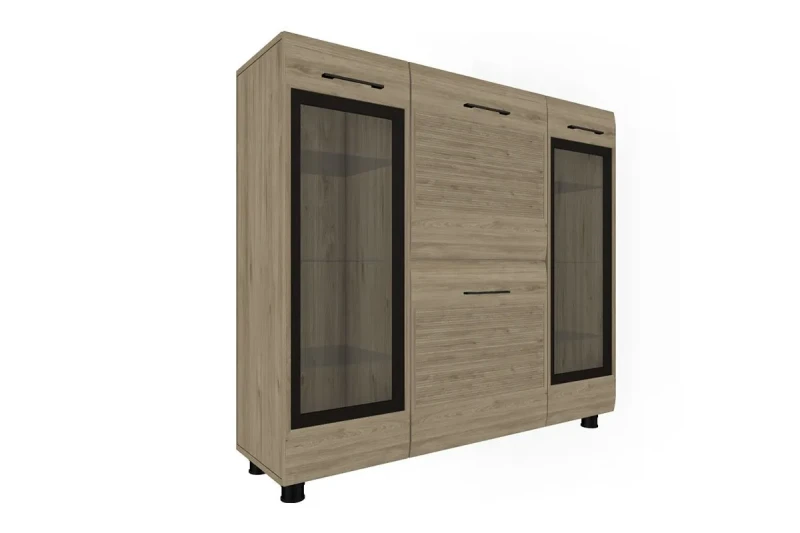 Тумба ТБ-2602 (Гикори Джексон светлый) — Мебель-центр Озерцо