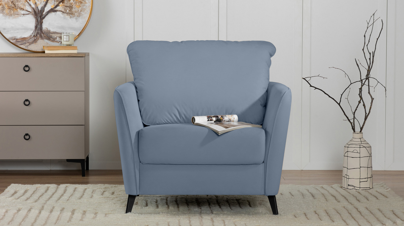 Кресло Laguna, Тк. Casanova Ice 87x92.5 — купить в Озерце