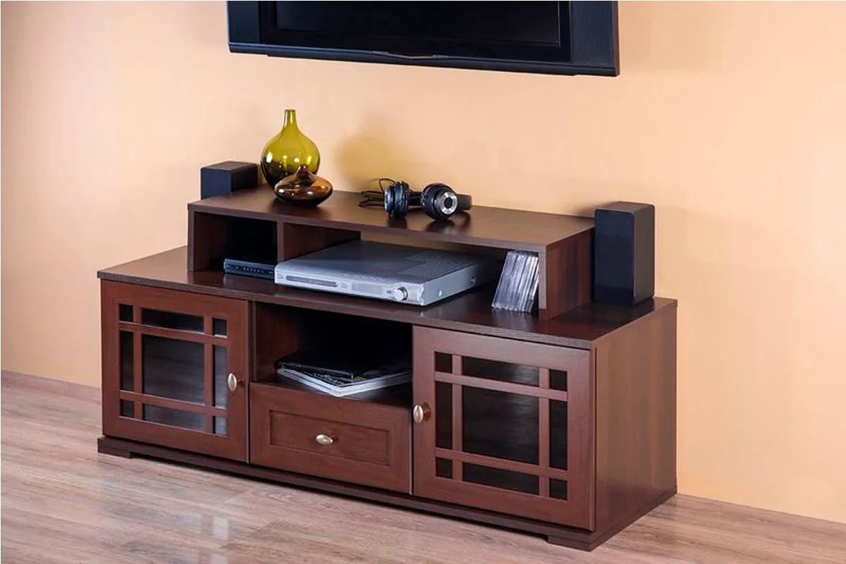 Sherlock 3 Тумба ТВ орех шоколадный — Мебель-центр Озерцо