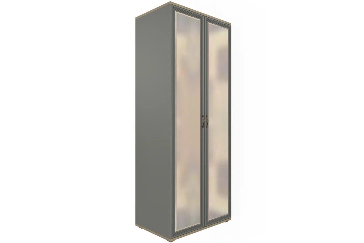 Готовый комплект для спальни СК-1006-ГС-СО (Гикори Джексон Светлый/Серый Оникс) - купить в Озерце