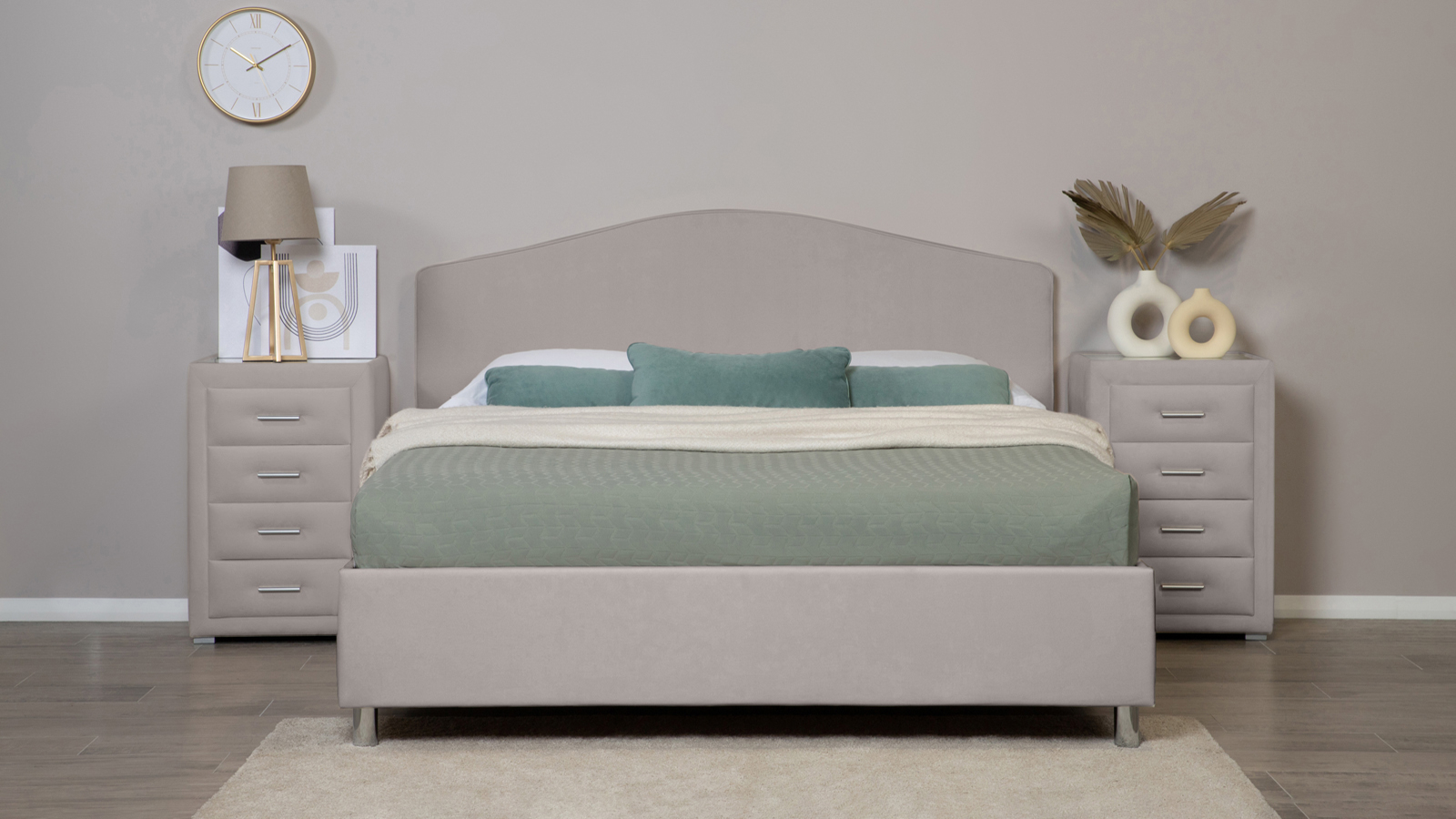 Кровать с подъемным механизмом Lira Box I, ткань Casanova Grey, 180x200 - купить в Озерце