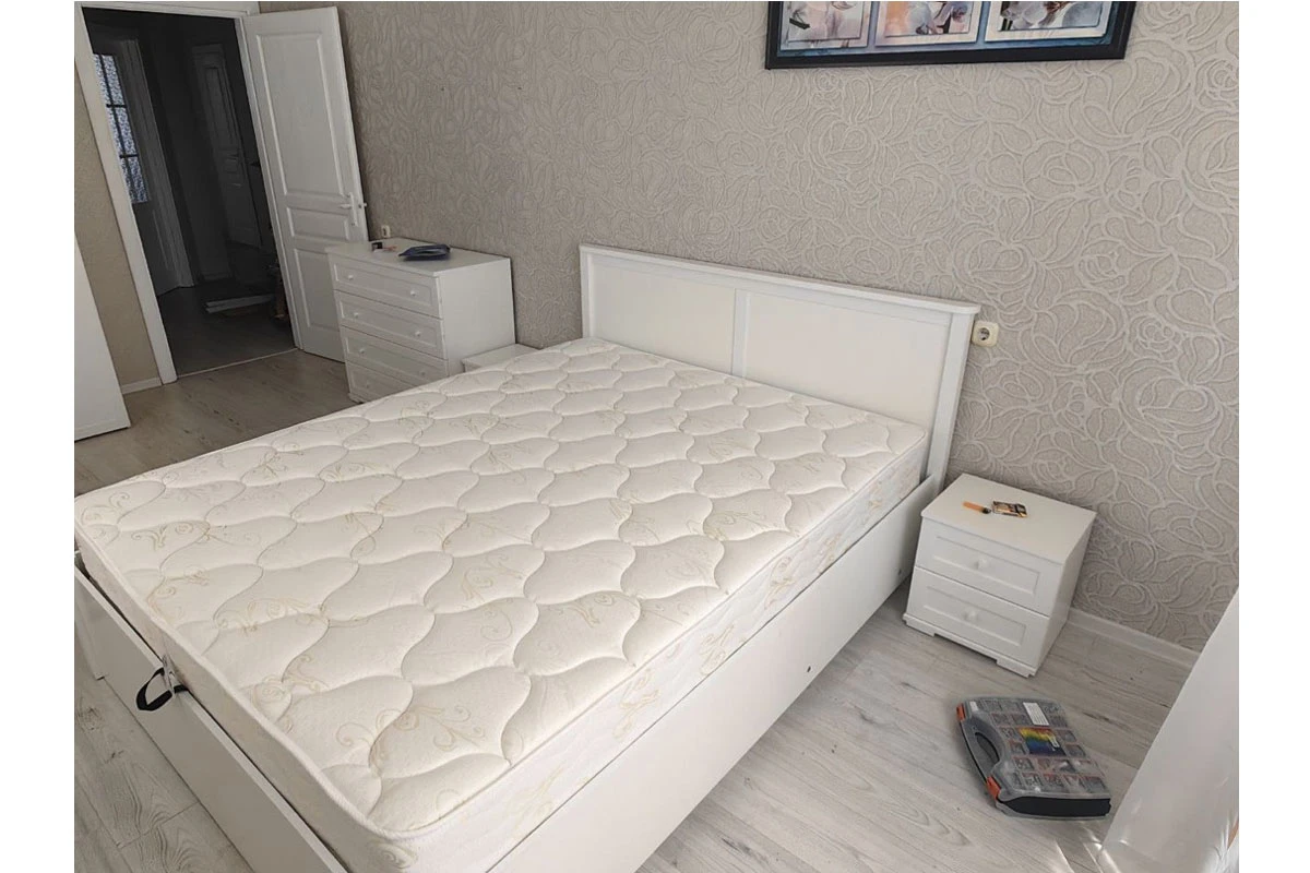 Тумба прикроватная Харрис 51 (Белый) — Мебель-центр Озерцо