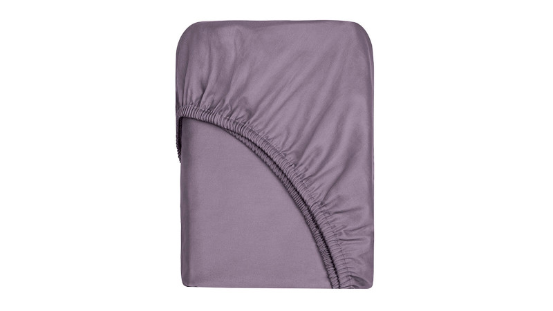 Простынь на резинке Comfort Solid Tencel, цвет Аметистовый 200x200 в мебель-центре Озерцо