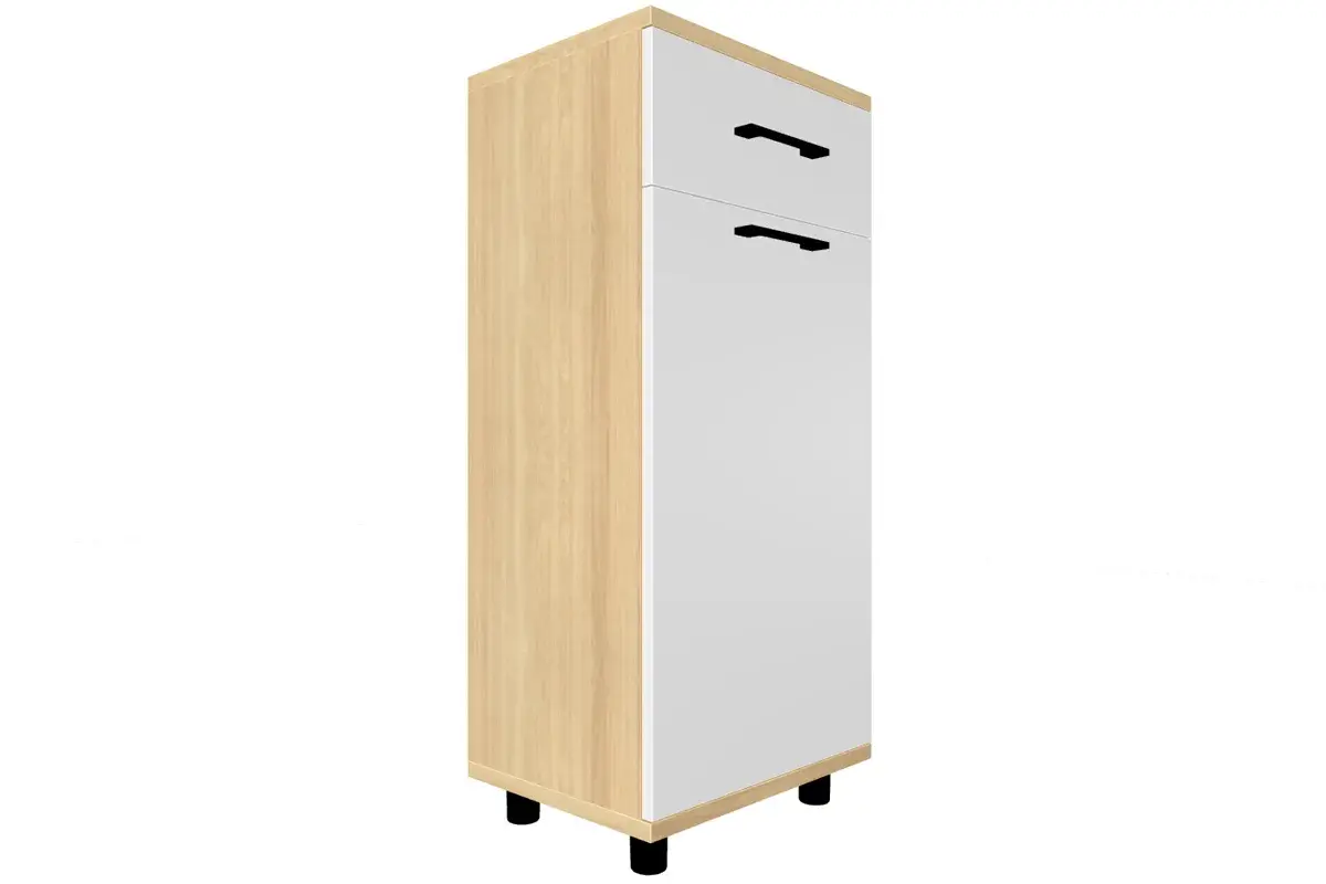 Прихожая Грейс комплект 7 (Ясень Асахи/Белый Бриллиант Глянцевый) — Мебель-центр Озерцо