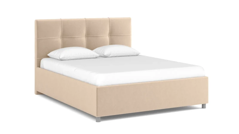 Кровать с подъемным механизмом Plato Elisa, ткань Casanova Milk, 160x200 - купить в Озерце