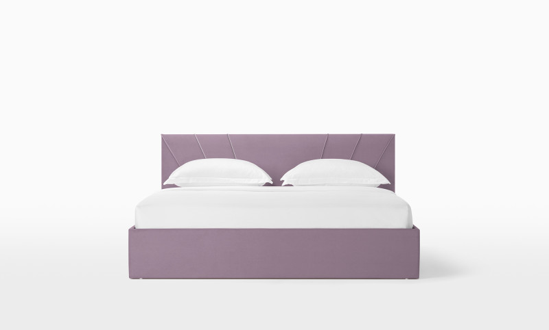 Кровать с подъемным механизмом Alfa, ткань Velutto 11, 160x200 - купить в Озерце