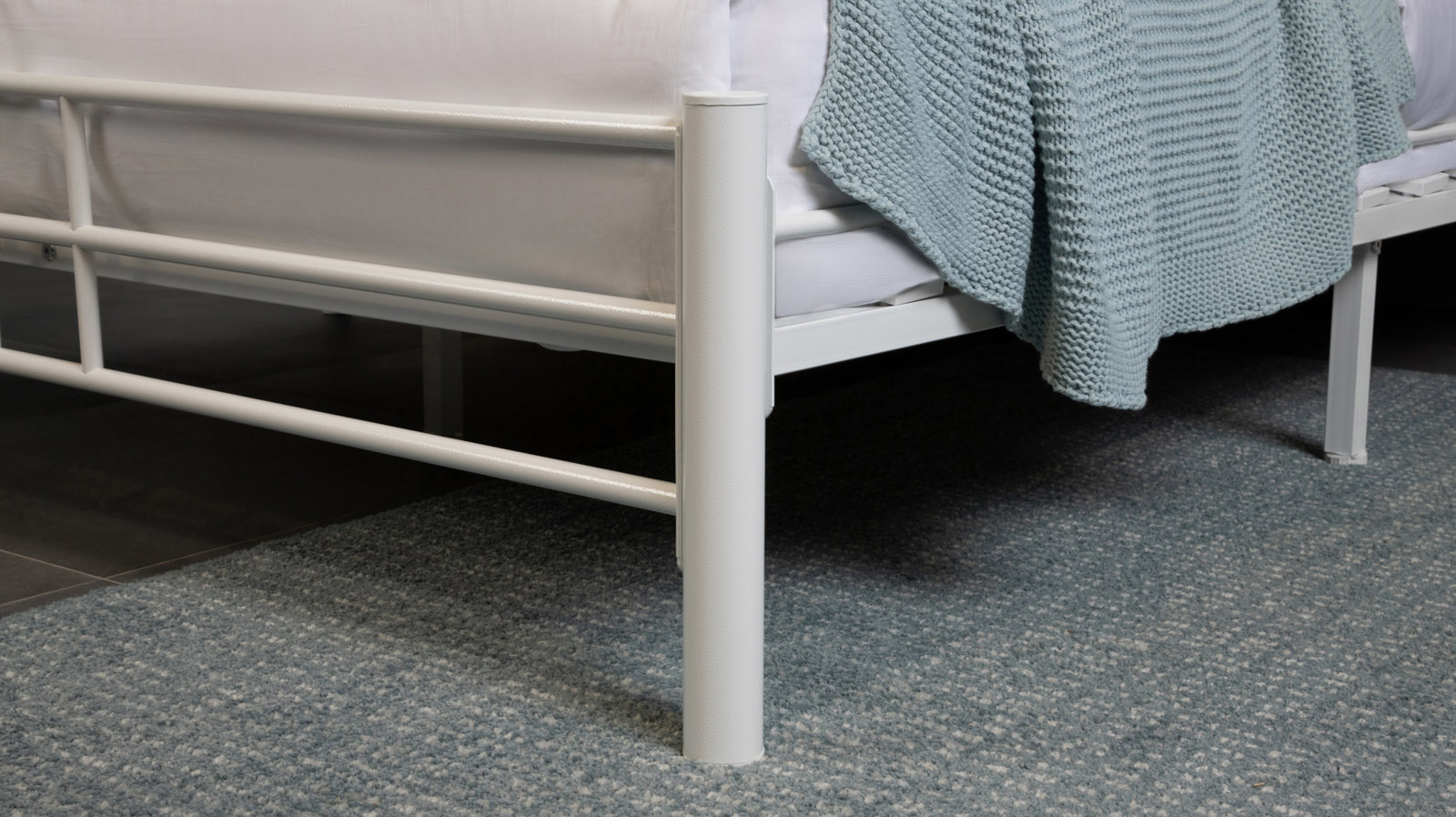 Кровать Chris, цвет белый 160x200 - купить в Озерце