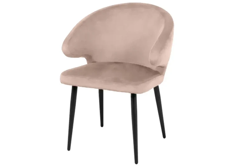 Стул Томас (Муар черный/Велюр Dream beige/Бежевый) СРП-067 - купить в Озерце