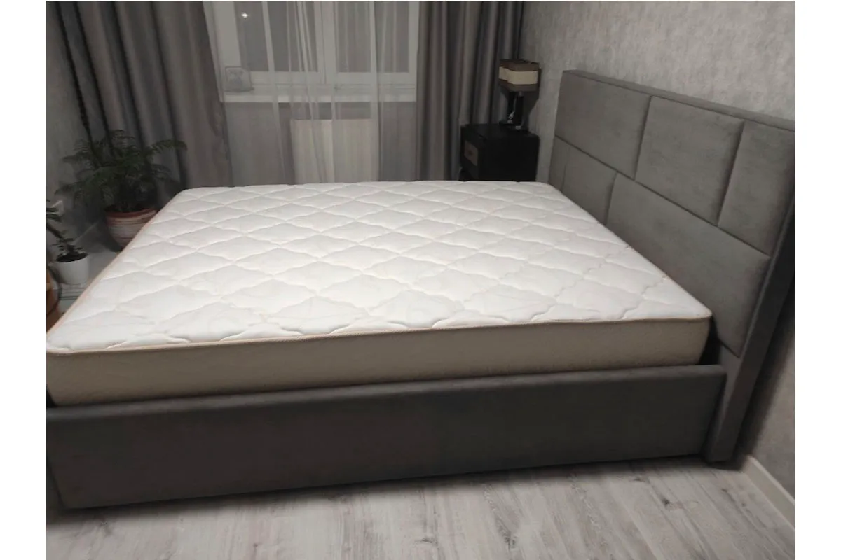 Кровать Невада-1 с ПМ 160х200 (Lovers 27 стоун) 2 кат. - купить в Озерце