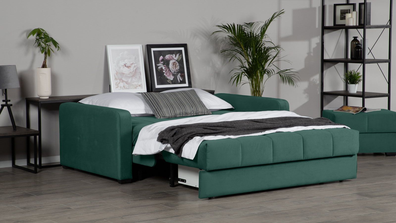 Диван - кровать Domo Pro стежка квадрат, ткань Casanova Seawave 140x216 — купить в Озерце
