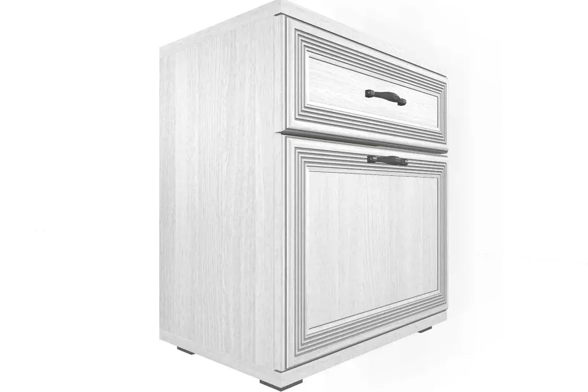 Готовый комплект для спальни СК-1022-СЯ (Снежный Ясень) - купить в Озерце