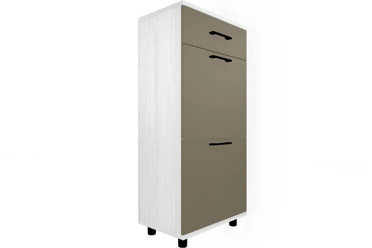 Прихожая Грейс комплект 8 (Снежный Ясень/Латте Матовый) - заказать на Ozerco.com Прихожая Грейс комплект 8 (Снежный Ясень/Латте Матовый) — Мебель-центр Озерцо