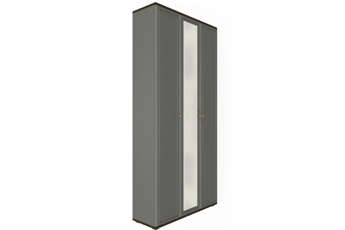 Гостиная Карина-15 (Гикори Джексон Темный/Серый Оникс) — Мебель-центр Озерцо