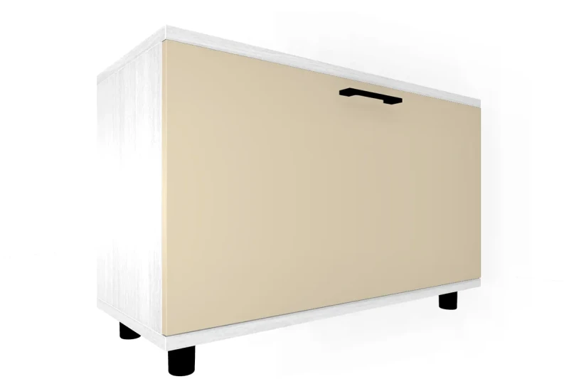 Тумба ТБ-5041-СЯ-КМ (Снежный Ясень / Кашемир Матовый) — Мебель-центр Озерцо