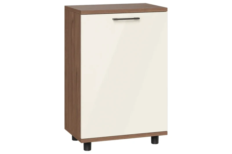 Тумба ТБ-5018-ГТ-КМ (Гикори Джексон Темный / Кашемир Матовый) — Мебель-центр Озерцо