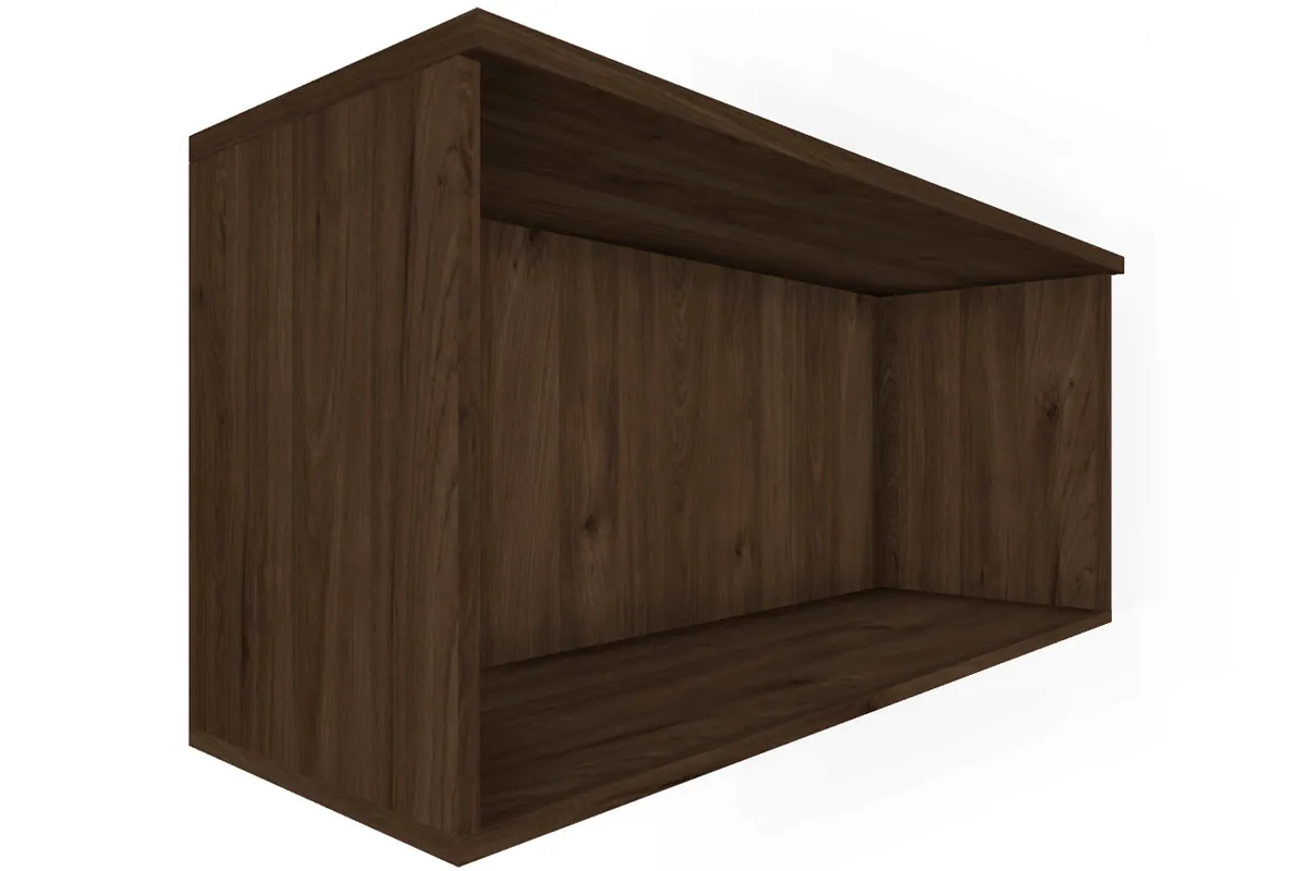 Антресоль АН-5038-ГТ-ЛМ (Гикори Джексон Темный/Латте Матовый) в мебель-центре Озерцо