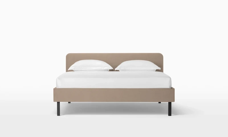 Кровать Avril, ткань Velutto 05, 120x200 - купить в Озерце