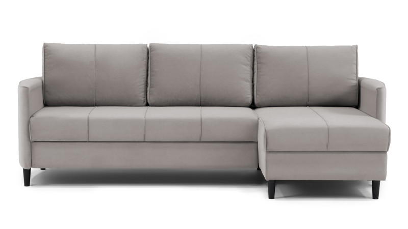 Диван Kvina New угловой, Тк. Casanova Grey 142x228 — купить в Озерце