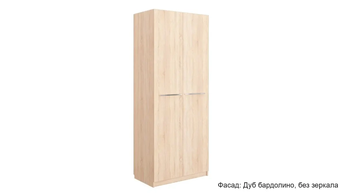 Шкаф двухдверный Noble 90 см, цвет Дуб бардолино 53x90 — купить в Озерце