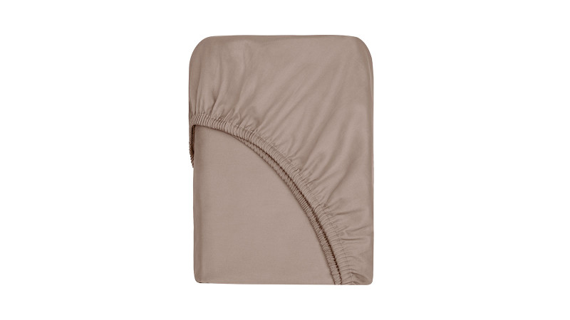 Простынь на резинке Askona Comfort Maco Sateen 2.0, цвет Кремовый 140x200 в мебель-центре Озерцо