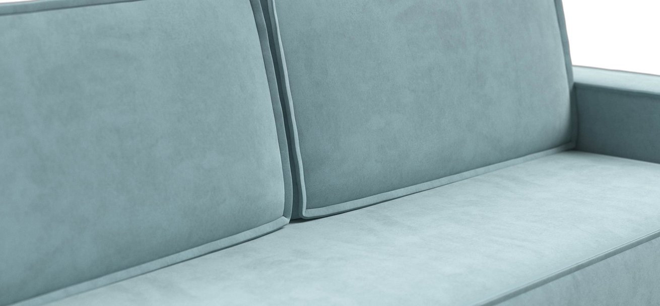 Лофт диван Велюр Монолит аква — купить в Озерце