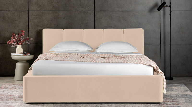 Кровать Niks Тк. Casanova Milk 120x200 - купить в Озерце