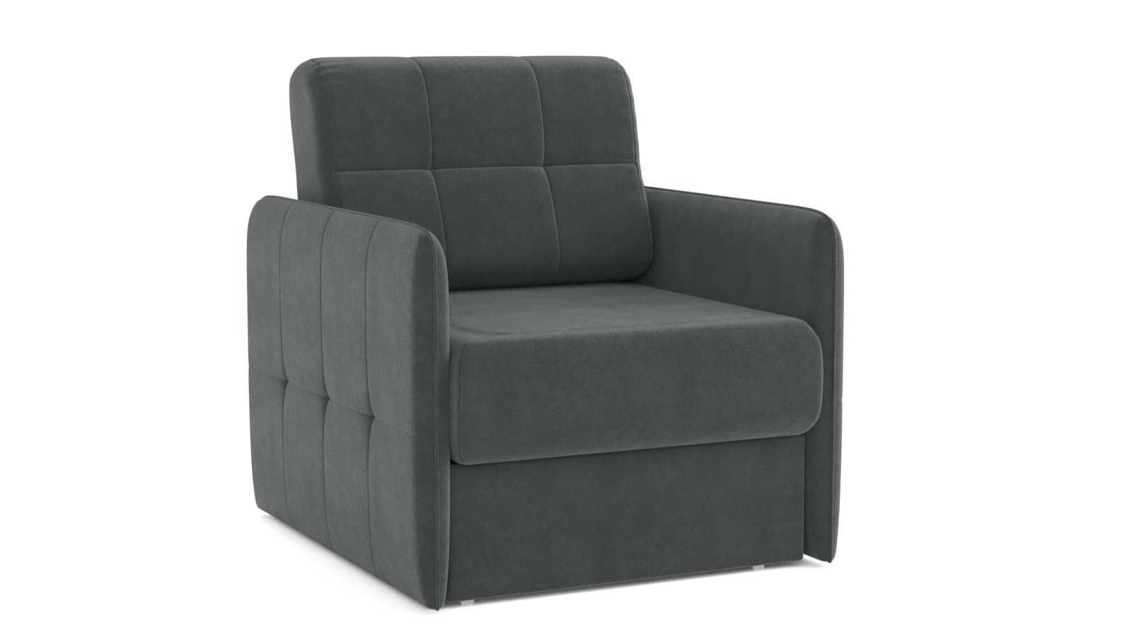 Кресло-кровать LOKO Sky velvet 16 с узкими подлокотниками 82x91 — купить в Озерце