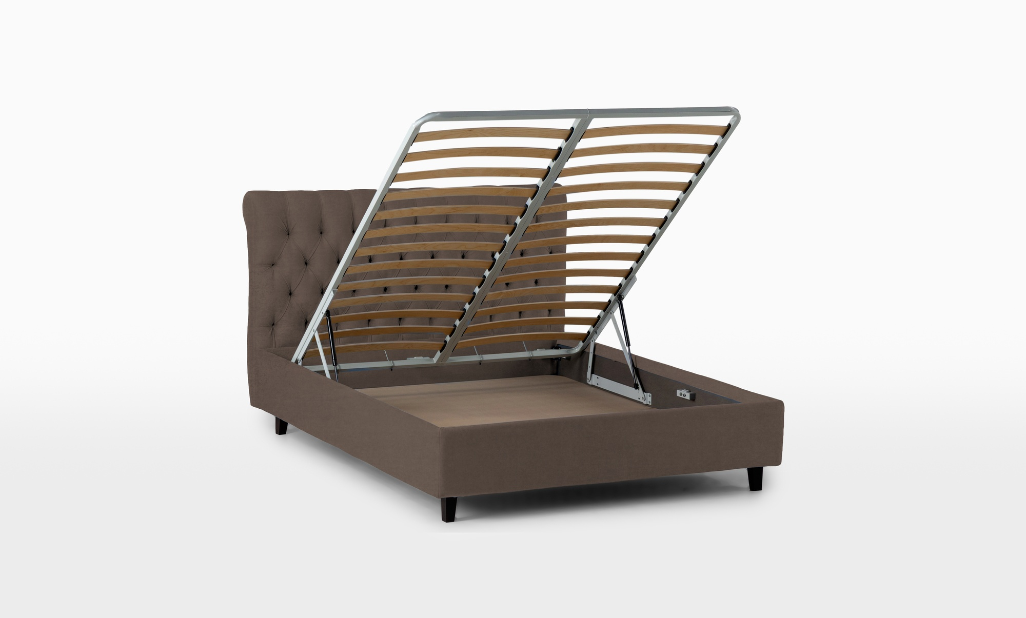 Кровать Allegro, ткань Sky Velvet 02, 180x200 - купить в Озерце