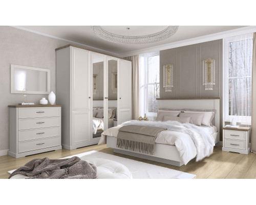 Тоскана Нью Шкаф с витриной 2V2D1S в мебель-центре Озерцо