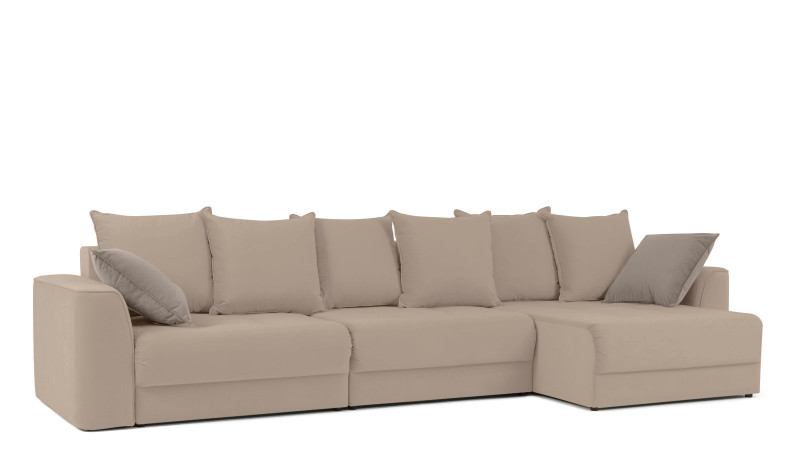 Диван угловой Monako New, Тк. Sky Velvet 03 156x356 — купить в Озерце