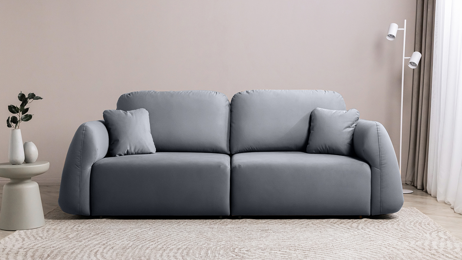 Диван -кровать Selvio ткань Velutto 52 110x250 — купить в Озерце