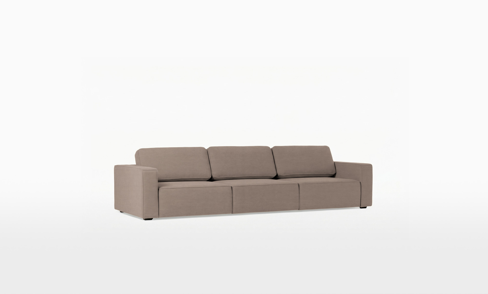 Диван -кровать Ralf, ткань Sky Velvet 17, 3х секционный 122x346 — в мебель-центре Озерцо
