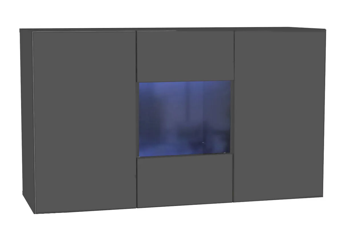 Комод Point Тип-1.2 Серый Графит (71775210) — Мебель-центр Озерцо