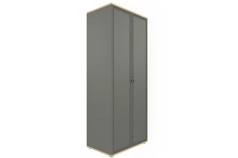 Шкаф для одежды и белья ШК-1008-АС-СО (Ясень Асахи/Серый Оникс) в мебель-центре Озерцо