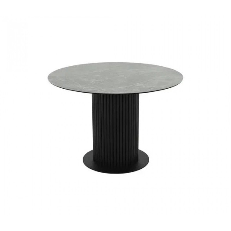 обеденный стол на тумбе Раунд керамика - купить в Минске в мебель-центре Озерцо обеденный стол на тумбе Раунд керамика - купить в Озерце