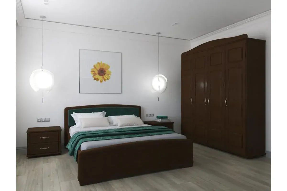 Тумба прикроватная Кристина (Орех) — Мебель-центр Озерцо